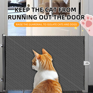 <span class=keywords><strong>Barrière</strong></span> télescopique pour la protection des <span class=keywords><strong>chats</strong></span> et des chiens, clôture <span class=keywords><strong>anti</strong></span>-<span class=keywords><strong>chats</strong></span> pour l'intérieur, clôture non perforée, <span class=keywords><strong>barrière</strong></span> pour enfants, isolation des animaux domestiques - Product Image 2