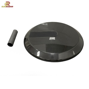 Kit de Carrocería Estilo B para G Wagon G63 G500, Clase G W464 Año 2019, de Fibra de Carbono Seca, Incluye Capó, Alerón de Techo, Alerón Trasero y Cubierta de Neumático Trasero - Product Image 4