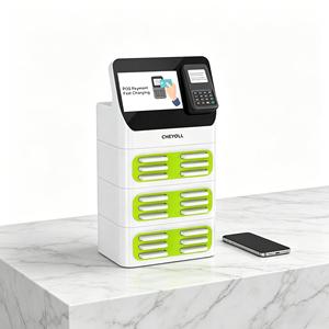 Máquina Expendedora Automática de 18 Ranuras para Baterías Externas de 5000mAh con Carga Solar y Carga Rápida - Sistema POS para Economía de Compartición a Gran Escala - Product Image 1