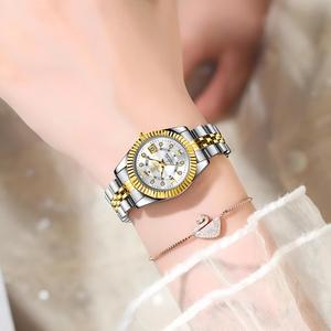 Relojes POEDAGAR 910+<span class=keywords><strong>780</strong></span> para Parejas, Elegantes y de Lujo, Resistentes al Agua, con Manecillas Luminosas, Fecha Automática, Reloj de Cuarzo de Acero Inoxidable - Product Image 6