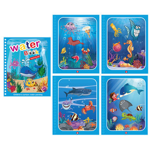 Libri <span class=keywords><strong>da</strong></span> <span class=keywords><strong>Colorare</strong></span> Educativi per Bambini con Animali e Dinosauri, Libro Magico ad Acqua per l'Apprendimento - Product Image 2
