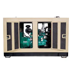 이집트 남아프리카 공화국 사용 50HZ 방음 90kw 대체 전력 genset 6BT5.9-G2 와 Vlais 엔진 디젤 발전기 120kva