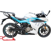Compatible avec CFMOTO 250SR CF250-6, barre de protection contre les chutes pour moto, pare-chocs avant, étagère arrière, acier au carbone, protection anti-chute