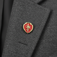 Broches et badges métalliques modernes personnalisables avec impression en creux, galvanoplastie résistante à la corrosion et texture émail souple