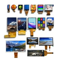 سلسلة وحدات عرض OLED من Huaxin بحجم 0.69-3.2 بوصة، شاشة PMOLED أحادية اللون عالية السطوع مع واجهة SPI I2C للأجهزة القابلة للارتداء