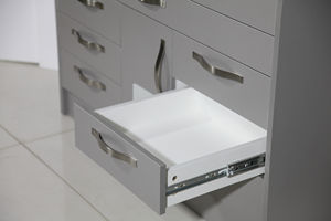 Design gratuito personalizzato popolare in americano armadietto dentale clinica dentale mobile mobile con cassetto - Product Image 4