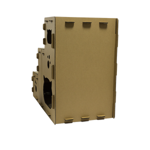 Venda Direta da fábrica Três Pisos de Escadas Montar Cartão Casa Ondulada <span class=keywords><strong>DIY</strong></span> <span class=keywords><strong>Cat</strong></span> <span class=keywords><strong>Scratcher</strong></span> para <span class=keywords><strong>Cat</strong></span> Coçar - Product Image 3