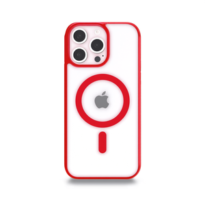 Coque de protection magnétique transparente en TPU et PC pour iPhone 16 Pro Max, design fin avec support de téléphone - Product Image 1