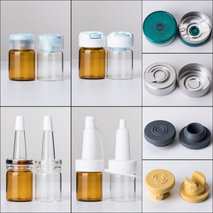 China Supplier Pharmaceutical Grade 5ml Amber Clear Glass Vials Rubber Stopper Screen Printed Tube Sample Essential Oil <b>Bottles</b> - Product Image 4