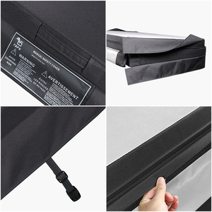 Bâche de protection TSPK personnalisée pour <span class=keywords><strong>spa</strong></span> et jacuzzi extérieur, design moderne, résistante à la pluie - Product Image 2