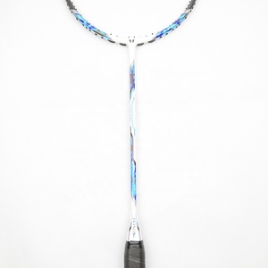 Supper High 40T Nano + Raquette de badminton en carbone/graphite tissé en 3D pour joueur de compétition à bas prix Logo/poignée personnalisé - Product Image 6