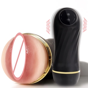 Dispositivo de Cuidado Masculino con Diseño <span class=keywords><strong>3D</strong></span> Ultra Realista, Masajeador Íntimo de Manos Libres, Sensación de Tacto Real, Textura Realista, 100% Impermeable - Product Image 5
