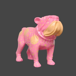 Haute Qualité En Gros Personnalisé Pas Cher résine statue de <span class=keywords><strong>bouledogue</strong></span> français - Product Image 3