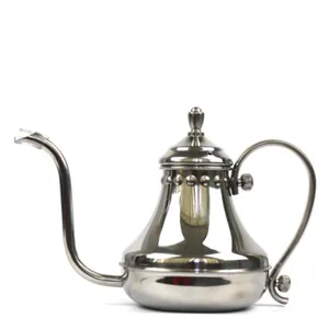 Bollitore in Acciaio Inox da 650ml per <span class=keywords><strong>Caffè</strong></span> e Tè con Beccuccio Lungo e Stretto a Collo d'Oca per Casa e Caffetteria - Product Image 1