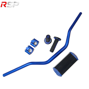 Kit de <span class=keywords><strong>guidon</strong></span> conique Fatbar RSP TZ01 en alliage d'aluminium 6061 de 780 mm et 28 mm avec poignées, coussinets de <span class=keywords><strong>guidon</strong></span> et rehausseurs pour motocross et enduro tout-terrain - Product Image 4