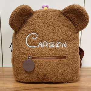 Zaino Peluche <span class=keywords><strong>Orsetto</strong></span> Carino Qetesh, <span class=keywords><strong>Borsa</strong></span> Morbida per Bambini, Mini <span class=keywords><strong>Borsa</strong></span> con Logo Personalizzato, <span class=keywords><strong>Borsa</strong></span> Cartoon per Bambini - Product Image 4