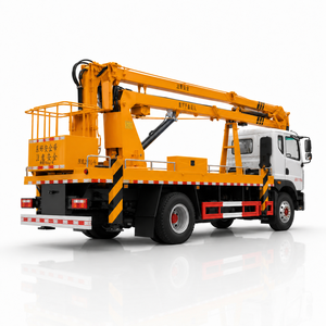 Camion plateforme élévatrice pliante de 22 m avec rotation à 360° °   Stabilisateurs rotatifs de type H et capacité de levage de 1000 kg - Product Image 4
