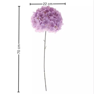 Hoa mô phỏng vải lụa hoa cẩm tú cầu hoa nhân tạo cho đám cưới trang trí cửa hàng nhà - Product Image 6