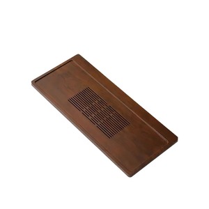 Japanese-style solid wood tea tray, home tea <b>table</b>, dry brewing station, modern minimalist Kung Fu tea set, water <b>storage</b> tray, - Product Image 1