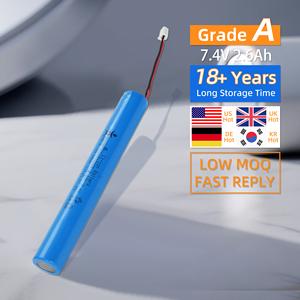 2s1p 18650 lityum pil paketi Bms <span class=keywords><strong>i</strong></span>çin 7.4V 2.6Ah lityum iyon batarya paketleri özel pil paketi - Product Image 2
