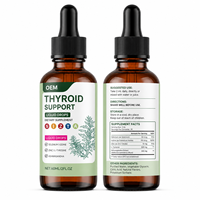 Gouttes de soutien thyroïdien bioavailable avancées en gros OEM – Complément adaptogène pour la vitalité et l'équilibre quotidiens
