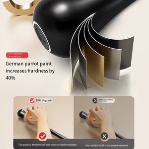 Wall Mounted Single Hole Brass Ceramic Single Handle <strong>Metered</strong> Sense Faucet Mixer <strong>Tap</strong> Modern Living Room Bathroom Bathtub - Product Image 3