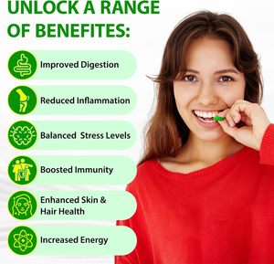 Sea Moss Gummies All In 1Irish Seamoss With Shilajit &amp; Ashwagandha, Black Seed <strong>Oil</strong> For Energy Immune Support - Product Image 2