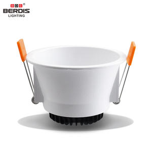 Berdis 90mm recortado redondo antideslumbrante CE SAA RoHs Led Downlight COB foco ajustable radiador Delgado Luz de techo para carcasa - Product Image 1