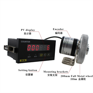 ตัวนับความเร็วล้อแบบโลหะเต็มรูปแบบ USYUMO ATK72-C1 PV Display 200 มม. - Product Image 6