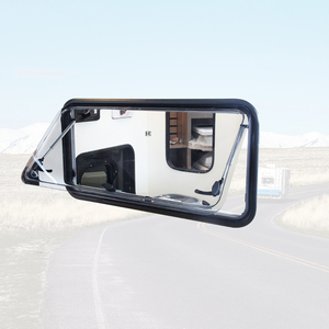 Bonnes ventes RV camping-car accessoires aluminium fenêtre extérieure ABS cadre intérieur RV fenêtre 1450*550mm - Product Image 1