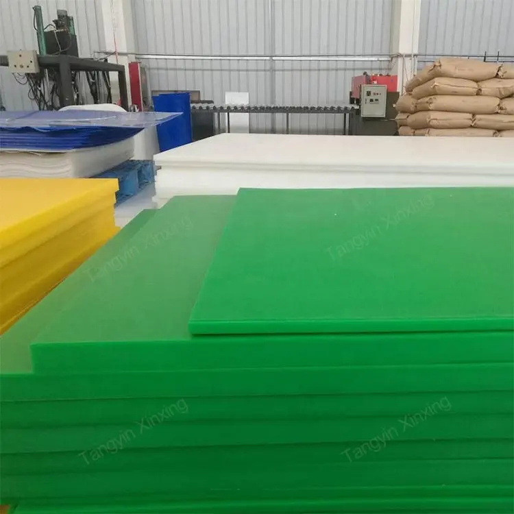 Satılık en iyi fiyat HDPE paneller hafif polietilen plastik levhalar malzeme kayma PE levhalar