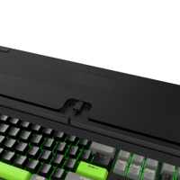 Clavier de jeu filaire GAMEMAX-USB C mécanique suspendu rétroéclairé par LED 108 touches PBT, claviers de jeu pour PC, ordinateur portable