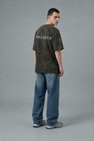T-shirt Oversize Premium 240g Vierge, Coupe Minimaliste Moderne, 100% Coton Filé Anneau, Impression Logo Personnalisé, Alternative de Marque de Luxe