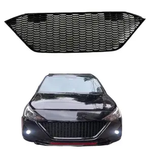 Front Mesh גריל עבור יונדאי חדש אקסנט 2021 2022 ורנה כרום גריל