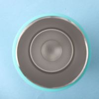 Nuevo vaso aislado al vacío de acero inoxidable con aislamiento de botella de agua para niños de viaje OWA de 12oz con pajita Flexible resistente a derrames