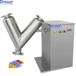 เครื่องผสมผงแห้งสแตนเลสสำหรับห้องปฏิบัติการ DA-VH8 สำหรับผสมแป้ง เครื่องเทศ เครื่องปรุงรส โปรตีนผง ใช้ในห้องปฏิบัติการ เครื่องผสมแบบวีขนาดเล็ก - Product Image 5