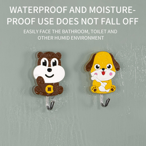 Baviss OEM nail-miễn phí hình dạng động vật tường móc siêu mạnh dính không có nhãn hiệu không có thiệt hại cho tủ quần áo tủ quần áo tổ chức - Product Image 6