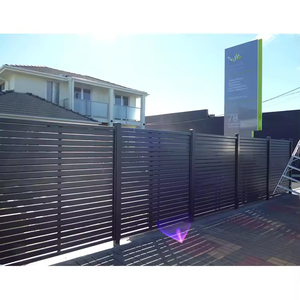 Paneles de Cerca Impermeables de Aluminio con Recubrimiento en Polvo de 10 pies para Privacidad en Ranchos y Jardines con Fácil Instalación DIY y Acabado Resistente al Óxido - Product Image 4