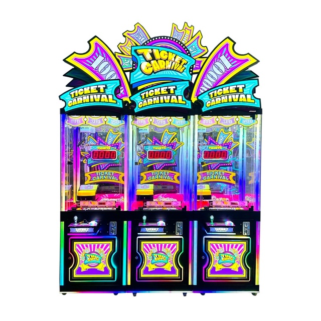 Neofuns Coin Operated Lottery Ticket Carnival Redemption Game Lucky Claw Amusement Machine