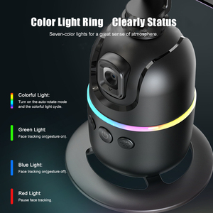 Trípode de seguimiento facial automático Gimble de rotación 360 <span class=keywords><strong>para</strong></span> teléfono móvil estabilizador de cardán de diseño desmontable teléfono estabilizador - Product Image 4