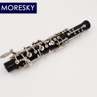 MORESKY Professional Customizable C Key Oboe Semi-Automatic Style ABS Resin Body Cupronickel Silver/Gold/Nickel-Plate S01 3.28