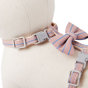Set tali penuntun jalan luar ruangan Chihuahua Pug Perancis dapat diatur rompi <span class=keywords><strong>Harness</strong></span> kucing populer untuk anjing kucing kecil - Product Image 5