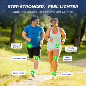 Plantillas Deportivas de Gel PU Suave para Hombre y Mujer, Soporte de Arco Ortopédico, para Baloncesto, Confort, Corrección de Pie Plano, Fascitis Plantar - Product Image 6