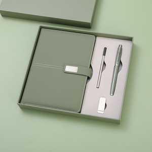 <span class=keywords><strong>2025</strong></span> Bán Buôn Tùy Chỉnh Kinh Doanh Sang Trọng Hộp Quà Tặng Ý Tưởng PU Da A5 Máy Tính Xách Tay Với Bút Phích Cup Thư Bị Trả Lại Cap Mới lạ Bộ Quà Tặng - Product Image 5