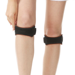 Rodillera Ajustable Personalizada con Soporte de Silicona y Estabilizador de <span class=keywords><strong>Rodilla</strong></span> para Alivio del Tendón <span class=keywords><strong>en</strong></span> Correr, Ejercicio, Fitness y Senderismo - Product Image 1