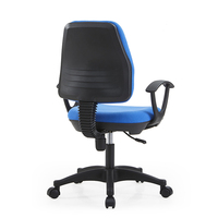 Chaise de bureau ergonomique sans accoudoirs, réglable en hauteur, pivotante, chaise de travail de haute qualité pour poste de travail de bureau