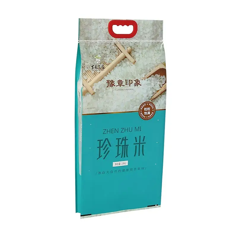 चीनी आपूर्तिकर्ता उच्च गुणवत्ता वाले पीपी गैर बुना गेहूं का आटा चावल पैकेजिंग बैग 5 किलोग्राम 10 किलोग्राम 20 किलोग्राम