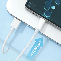 Charger USB C GaN 65W, Adaptor Pengisian Cepat untuk Perjalanan, PD 3.0, Kabel C-type Magnetik yang Dapat Ditarik, untuk Laptop dan Ponsel OTP
