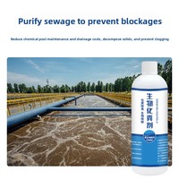 Dissolvant pour fosse septique liquide 300 ml non acide, décomposant de fumier de ferme, désodorisant, anti-obstruction, déboucheur pour cuisine