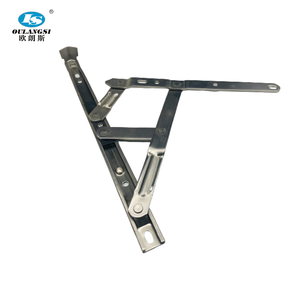 OLS 도매 18mm 사각 홈 Uppc 창 경첩 201 스테인레스 스틸 4 바 마찰 스테이 - Product Image 1